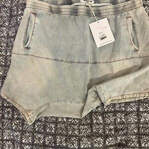 One by One Teaspoon Harem Style Denim Women's Shorts